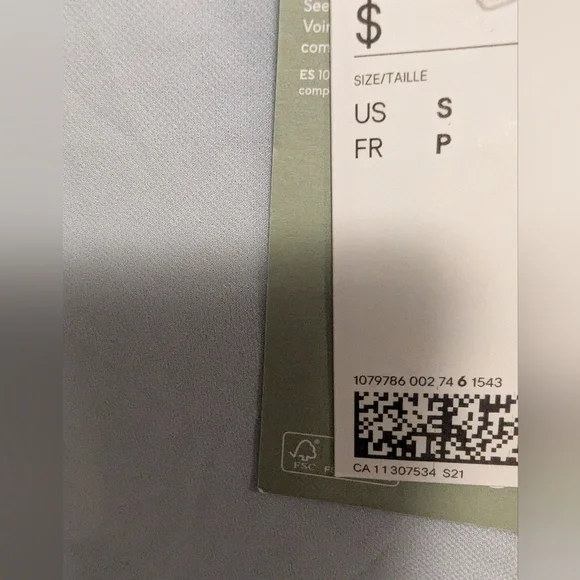 H&M Sky Blue Ruffle Blouse - Picture 7 of 10